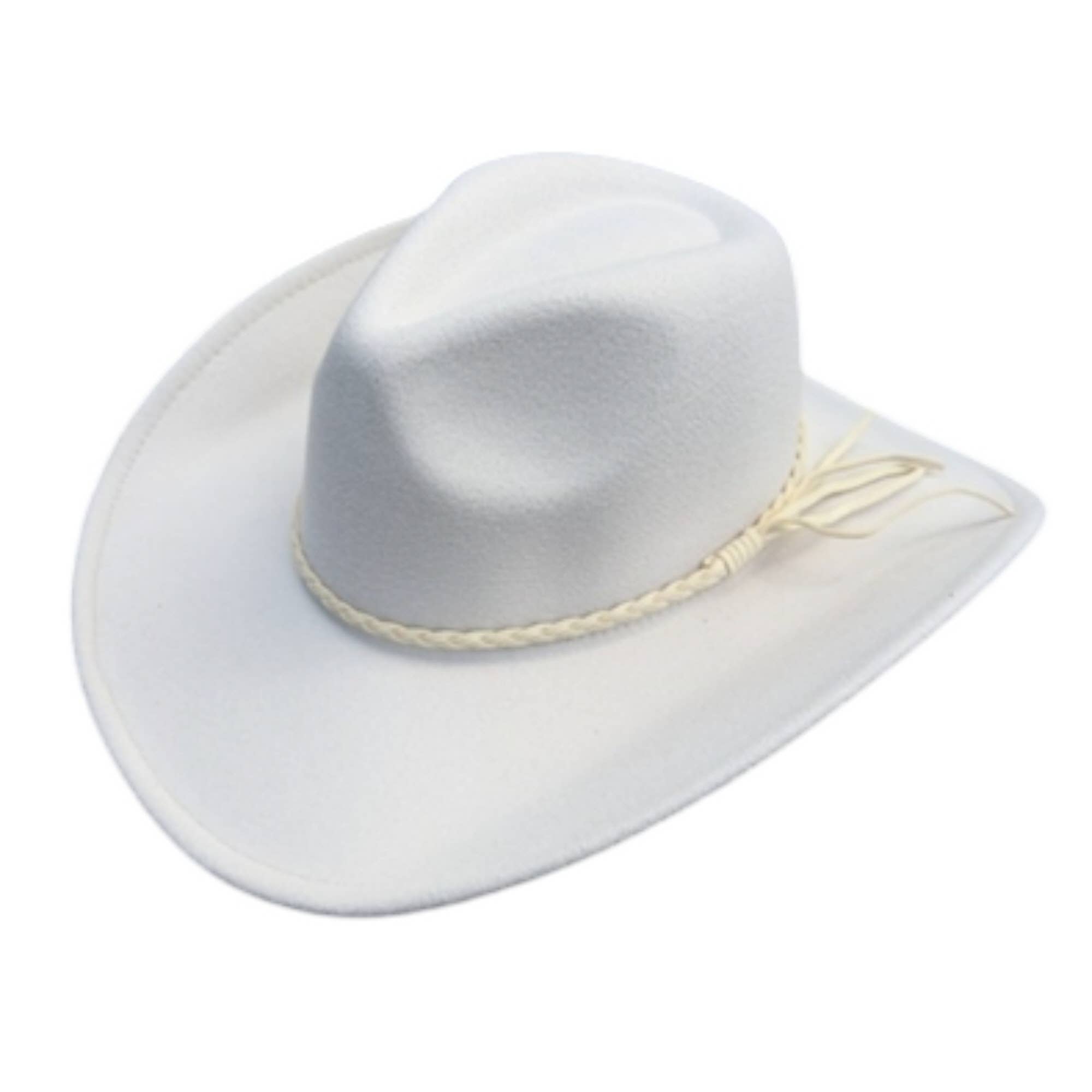 Portia Hat - Wholesale Cowboy Hat - Unisex - Vegan Felt Cowboy Hat – Classic Western Style10