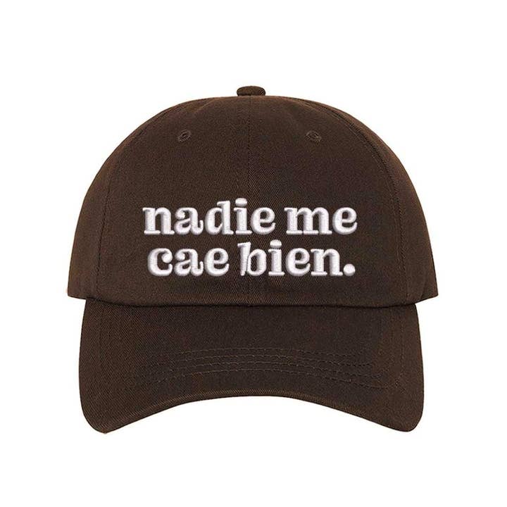 DSY Lifestyle - Wholesale Baseball Cap - Women's - Nadie Me Cae Bien Embroidered Baseball Hat3