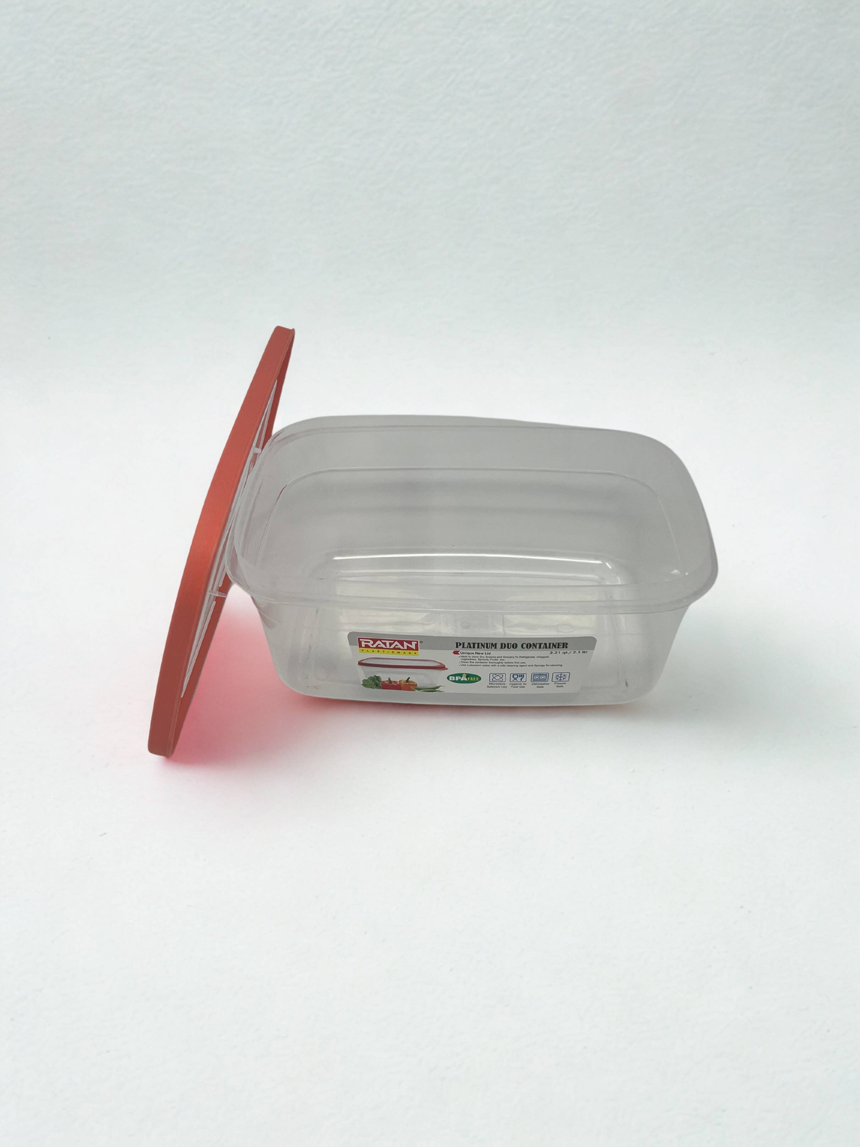 USA HomeMax – Großhandel Lebensmittelbehälter – Kunststoff-Duo-Behälter in verschiedenen Größen1