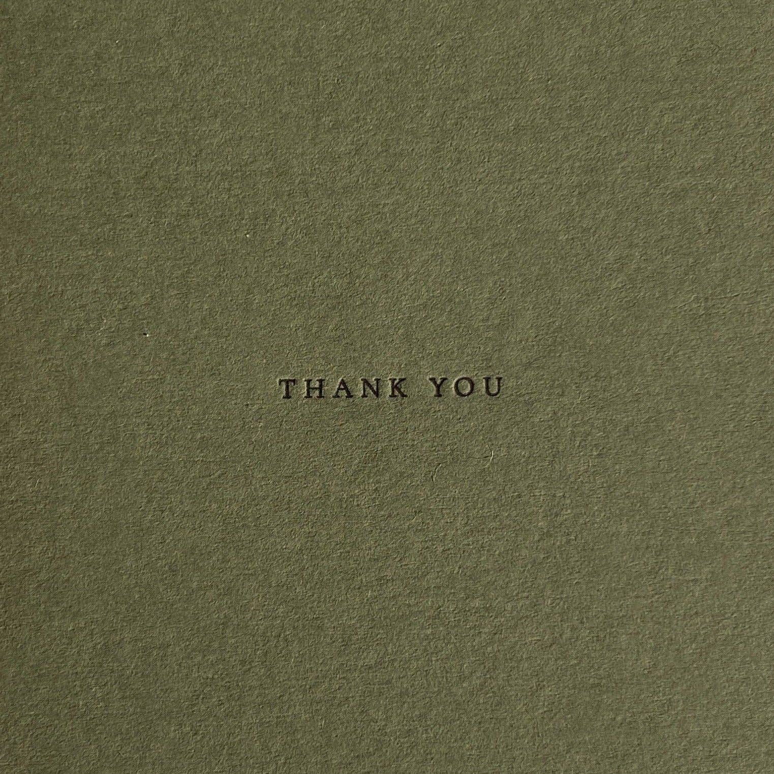 Jaymes Paper - Wholesale Thank You Card - Thank You No. 019