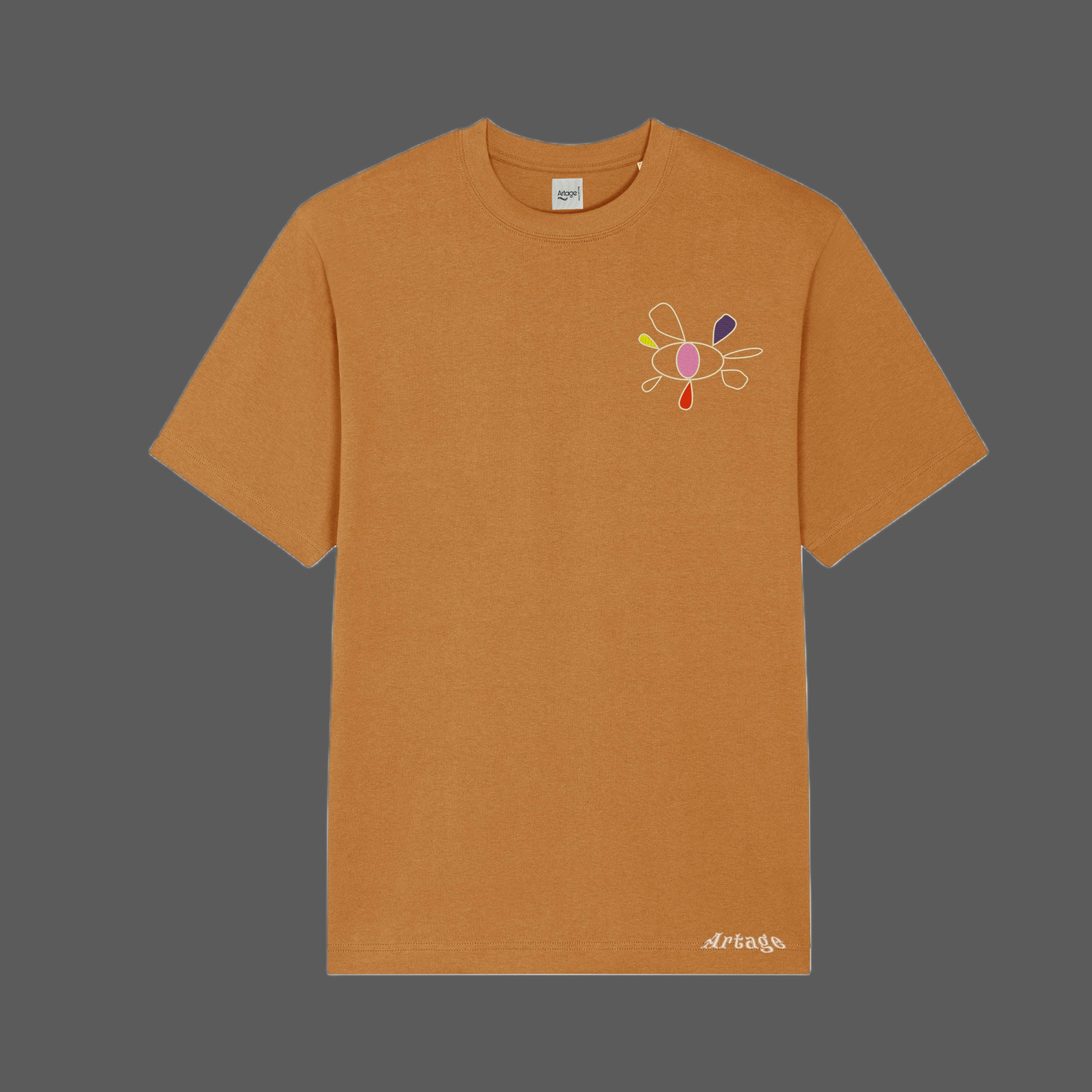 ARTAGE - Wholesale T-Shirt - Unisex - Petaleye - coton premium 240g/m21