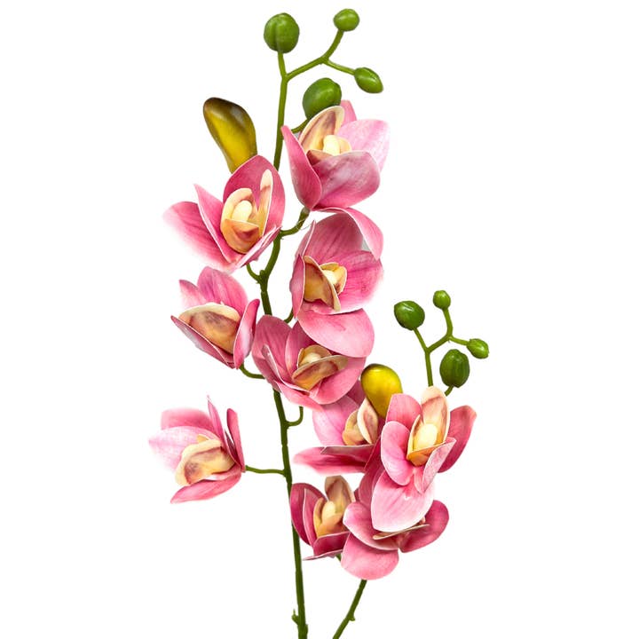 Dendrobium Orchid Spray x 2 - 22.5” - Pink for wholesale by David Christopher's Collection