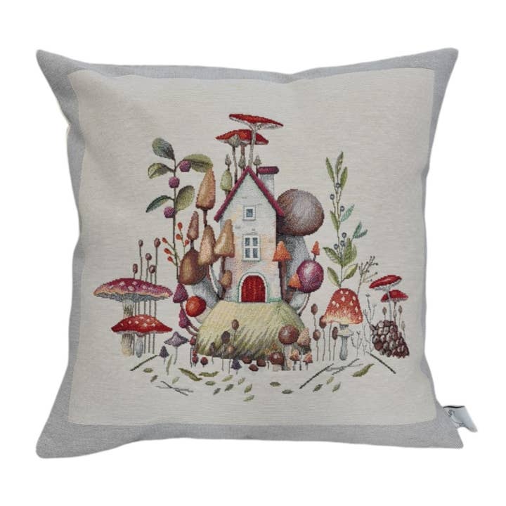 Mushroom Gobelinkuddfodral för wholesale av Lunaria Lab
