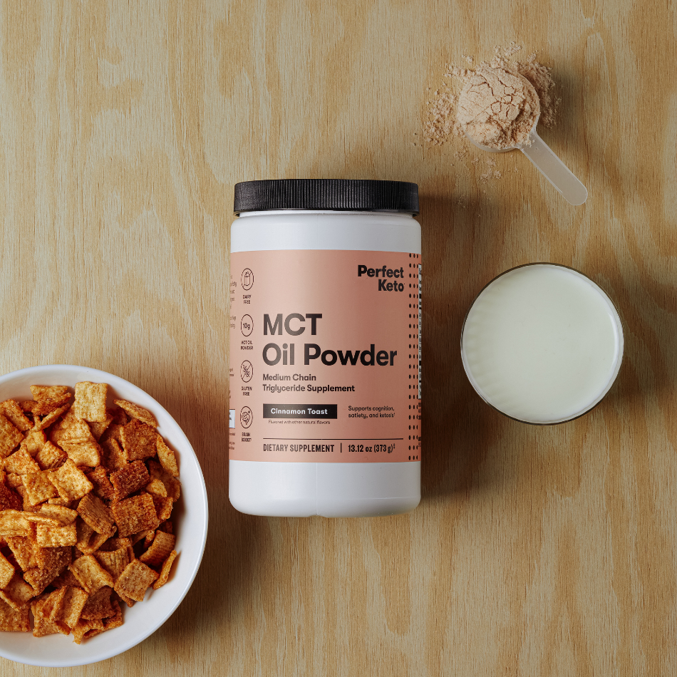 Perfect Keto - Wholesale Protein/Superfood Powder - MCT Oil Powder- Supports Cognition and Satiety, Brain Boost19