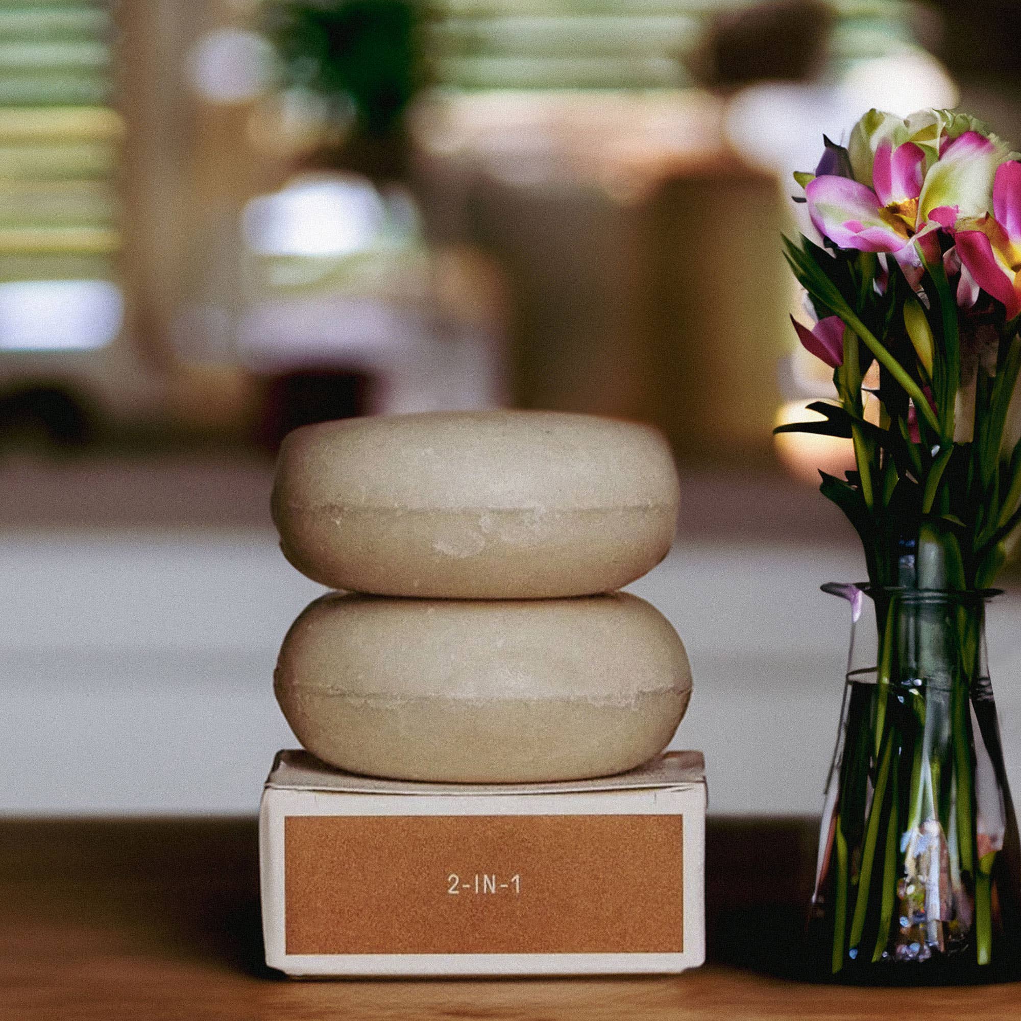 Basosi - Wholesale Shampoo Puck/Solid Shampoo - 2-in-1 Conditioning Shampoo Bar3