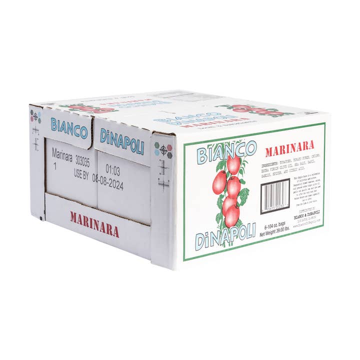 Bianco Dinapoli - Wholesale Pasta Sauce - Bianco DiNapoli Non-Organic Marinara 624 ounces (6/104oz)1
