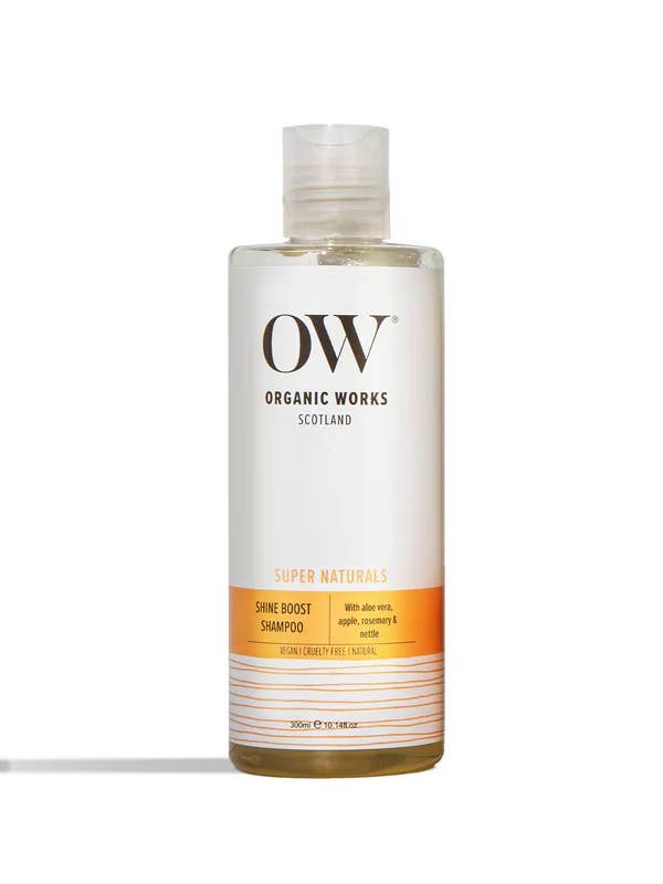 Organic Shine & Strength Shampoo with Amino Acids - 300ml for wholesale by Organic Works