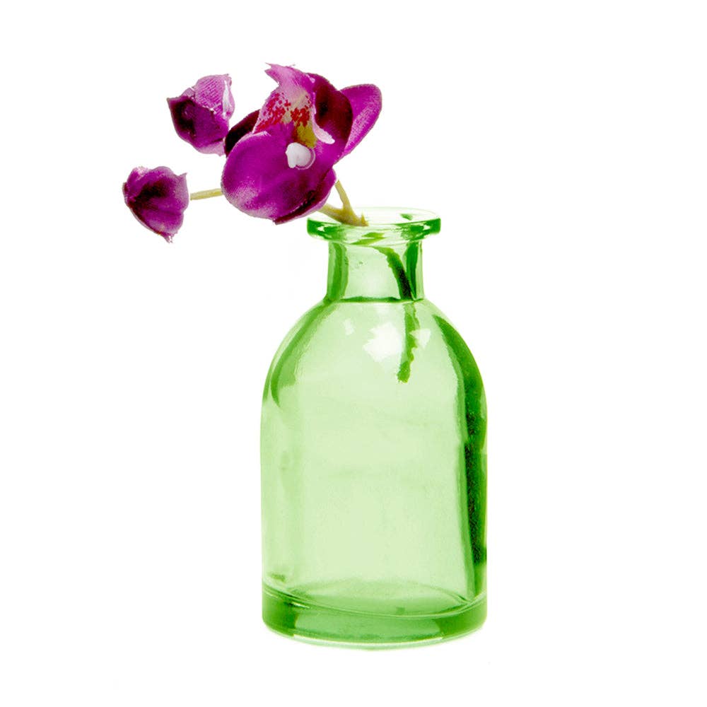 Chive UK – wholesale Vase – Loft  - Coloured Glass Bud Vases - Assorted 50 Piece Pack10