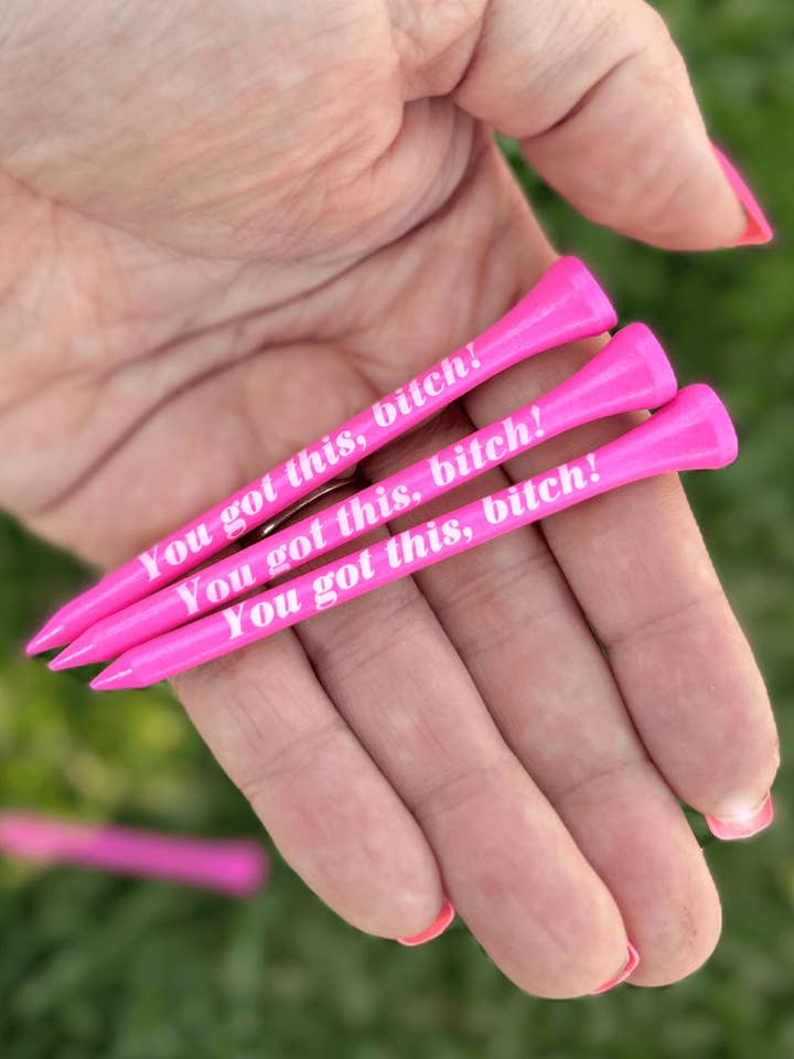 You Got This, Bitch Golf Tees and other Purchase Wholesale par tee. Free Returns & Net 60 Terms on Faire trending on Faire.