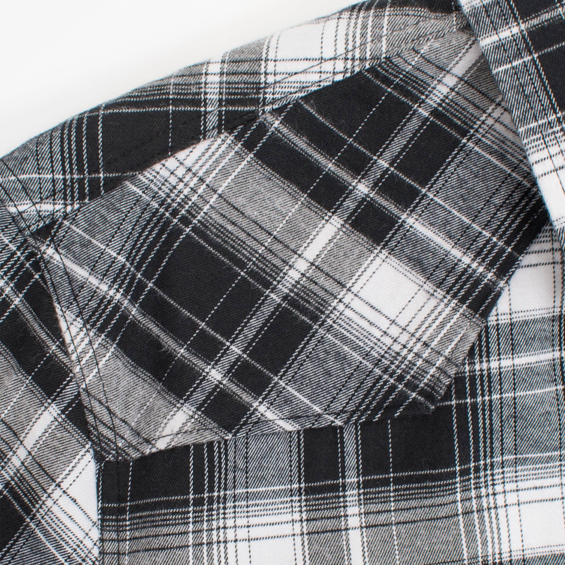 Rodeo Clothing - Wholesale Button Down Shirt - Men's - Men's Western Long Sleeve Flannel Shirts With Snap Buttons0