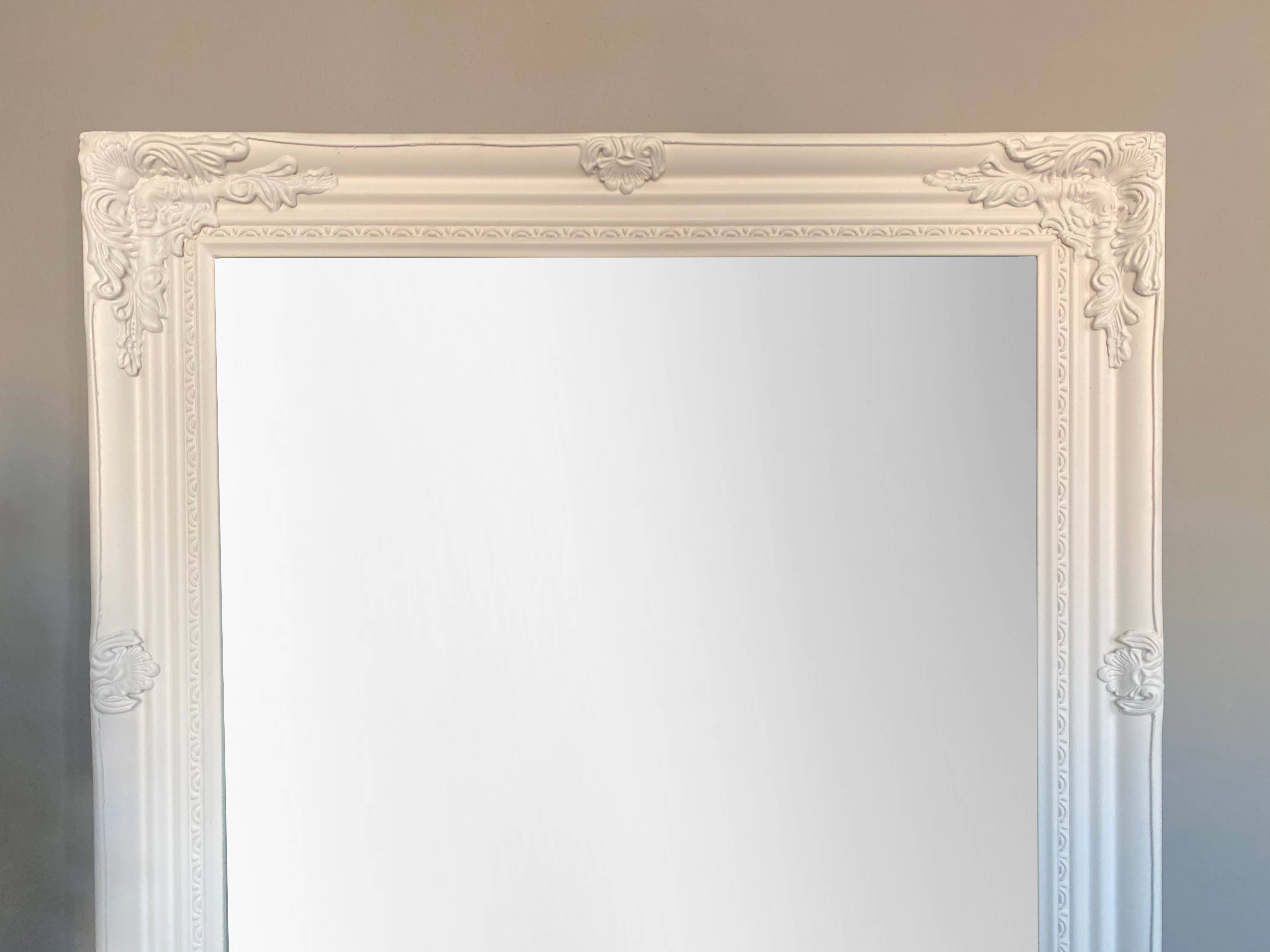 DOWNTON WHOLESALE – wholesale Wall mirror – Large White Wall Mirror 90cm (Pack of 2) Price - £35 each2
