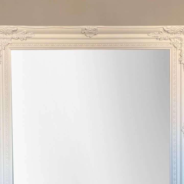 DOWNTON WHOLESALE – wholesale Wall mirror – Large White Wall Mirror 90cm (Pack of 2) Price - £35 each2