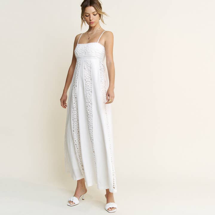 Hersy - Wholesale Dress - Women's - CROCHET MAXI DRESS-HED0017