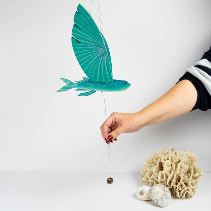 Tulia's Artisan Gallery - Vente Mobiles - Poisson Volant Mobile2