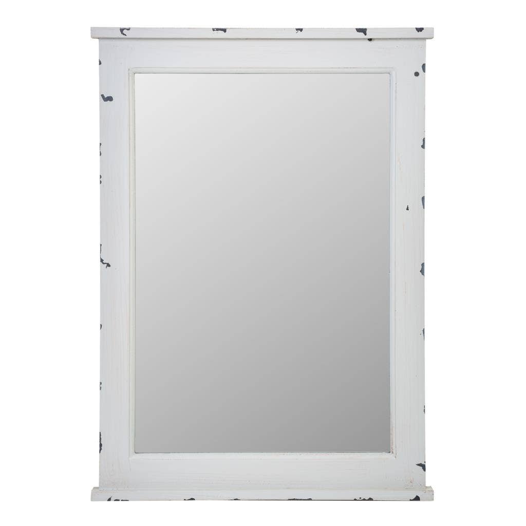 Creaciones Meng - Wholesale Wall Mirror - White wooden wall mirror2