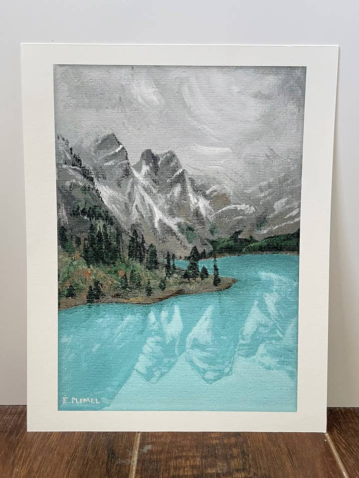 Lac Moraine pour la vente par Emily Paints