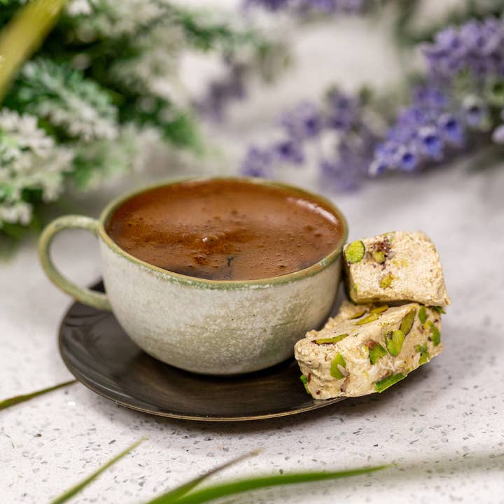 Ozerlat UK – Großhandel Nussbutter – Geröstete Pistazien-Tahini-Halva auf pflanzlicher Basis, veganfreundlich
