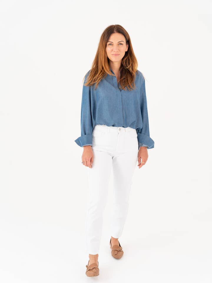 CAPSULE by Agnė Gilytė - Wholesale Jeans - Women's - Cropped jeans 'SKORPIOS' | high quality cotton15