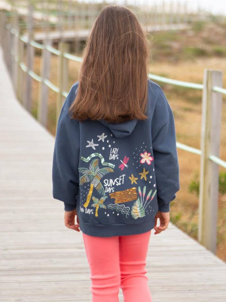 Oversize Tropicalia Hoodie for wholesale by BENNIE KIDS