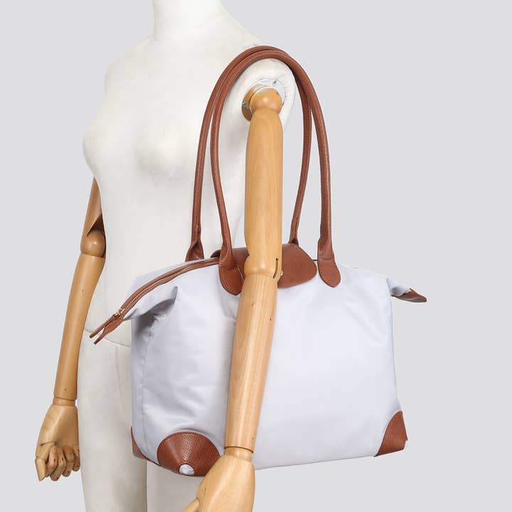 House of Milano – wholesale Shoulder bag – women's – 25026 Econyl Canvas Large Tote Bag5