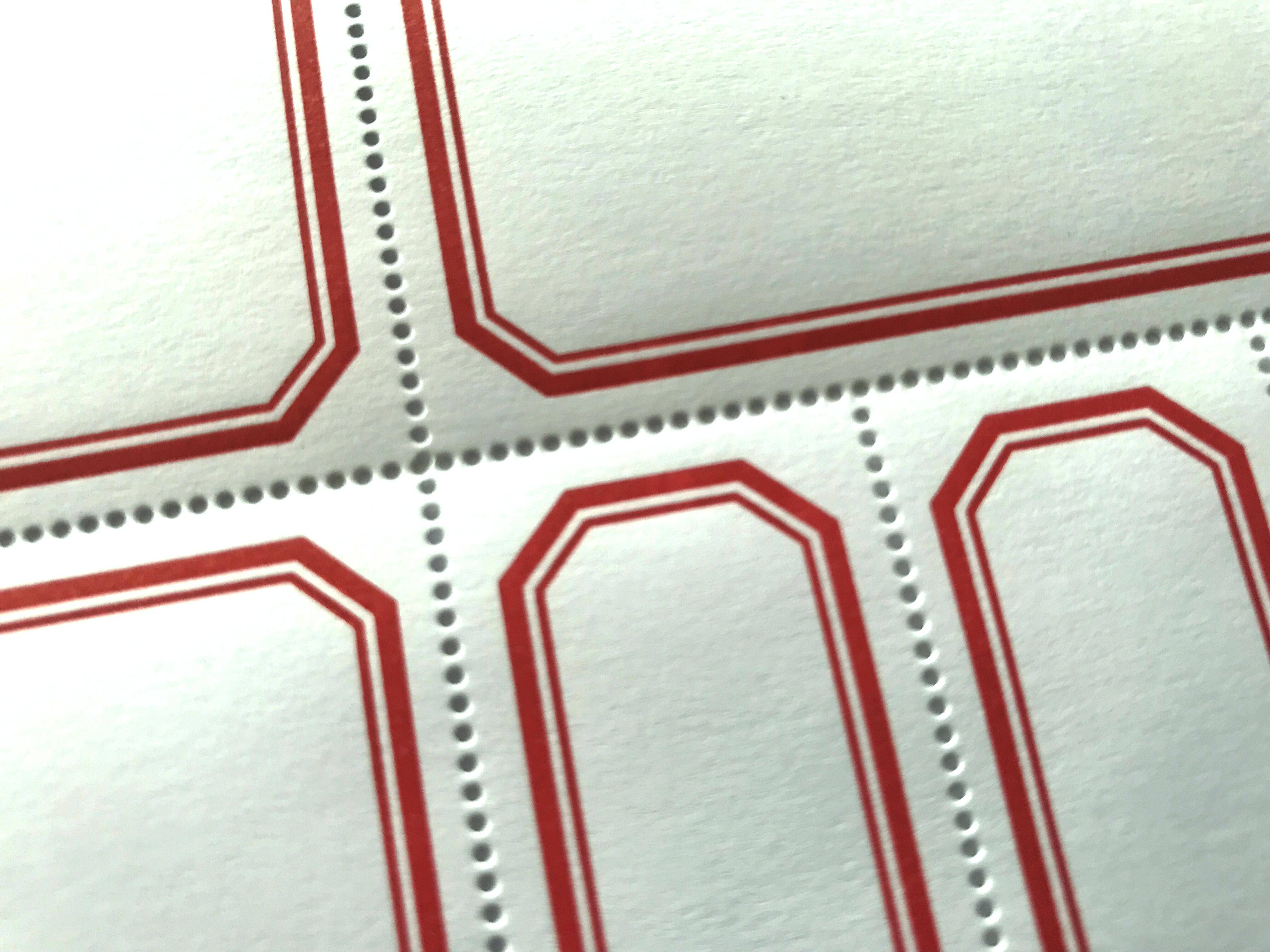 The Portland Stamp Company - Wholesale Gift Tag Label - Blank Labels — Classic, Red12