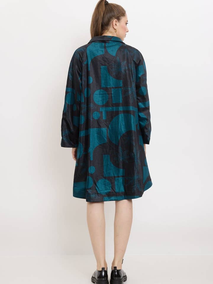 blue Manteau - H159-W052 for wholesale on Faire2