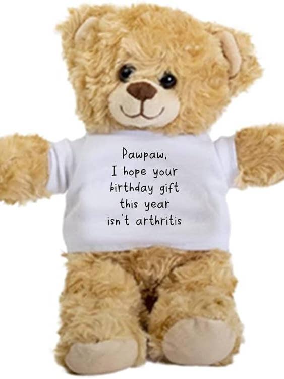Pawpaw Ours en peluche, idée de cadeau de Noël pour Pawpaw pour la vente par CustomHappy