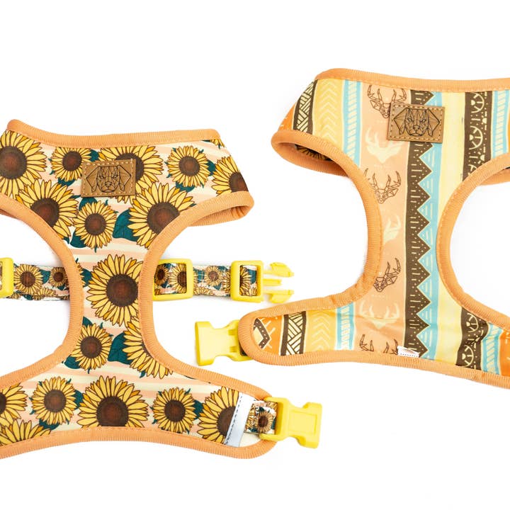 Armure corporelle réversible DEER SUNFLOWERS pour la vente par Pets & Props