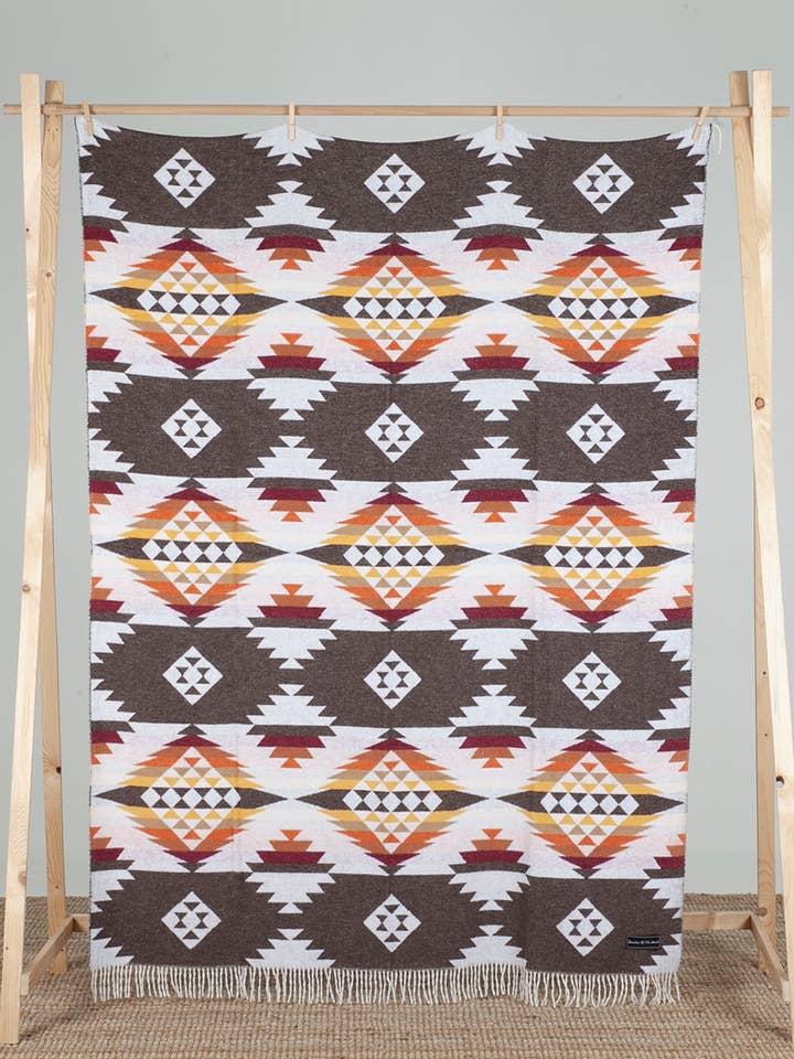 Coperta Cusco Noce per la vendita all'ingrosso da parte di Blankets Of The World