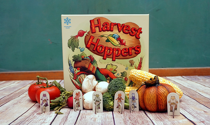 Snowbright Studio - Wholesale Board Game - Harvest Hoppers, a cozy board game1