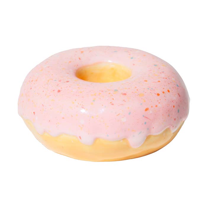 Until Pty Ltd - Wholesale Candle holder - DOIY Fast Food Candle Holder Donut Pink0