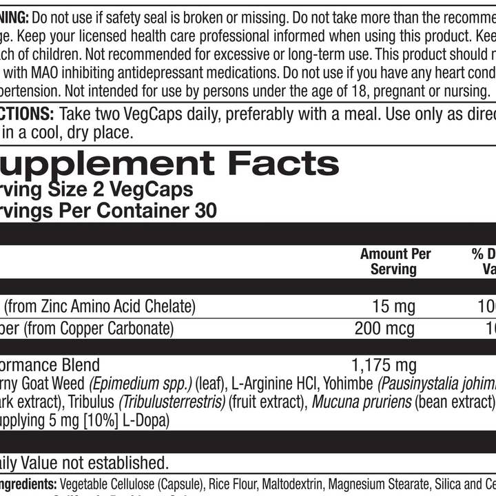 Action Labs - Wholesale Oral Supplement/Vitamin - Super Horny Goat Weed | Stand-Out Support4