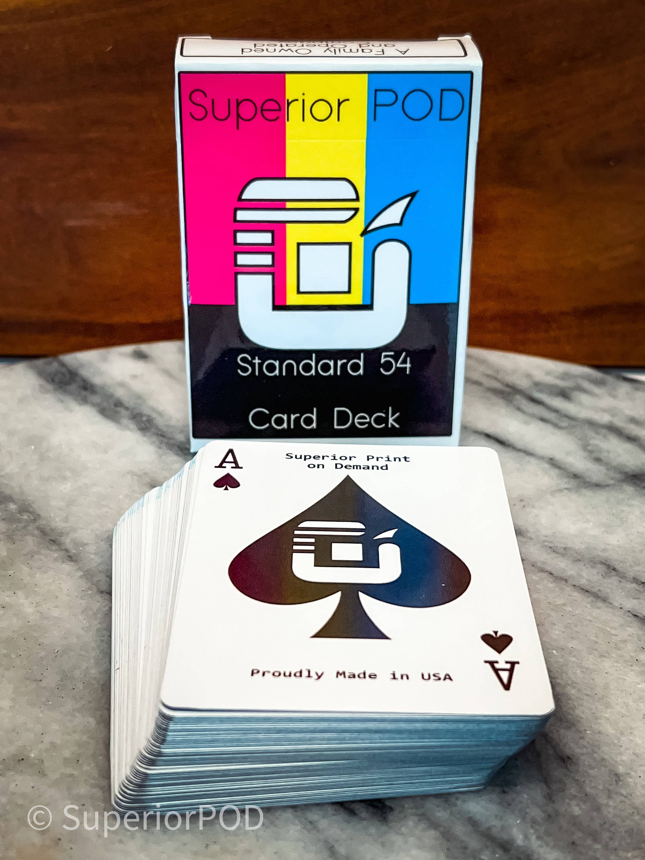 Superior Print on Demand – wholesale Playing cards – CMYK Traditional Playing Cards, Standard Card Deck6