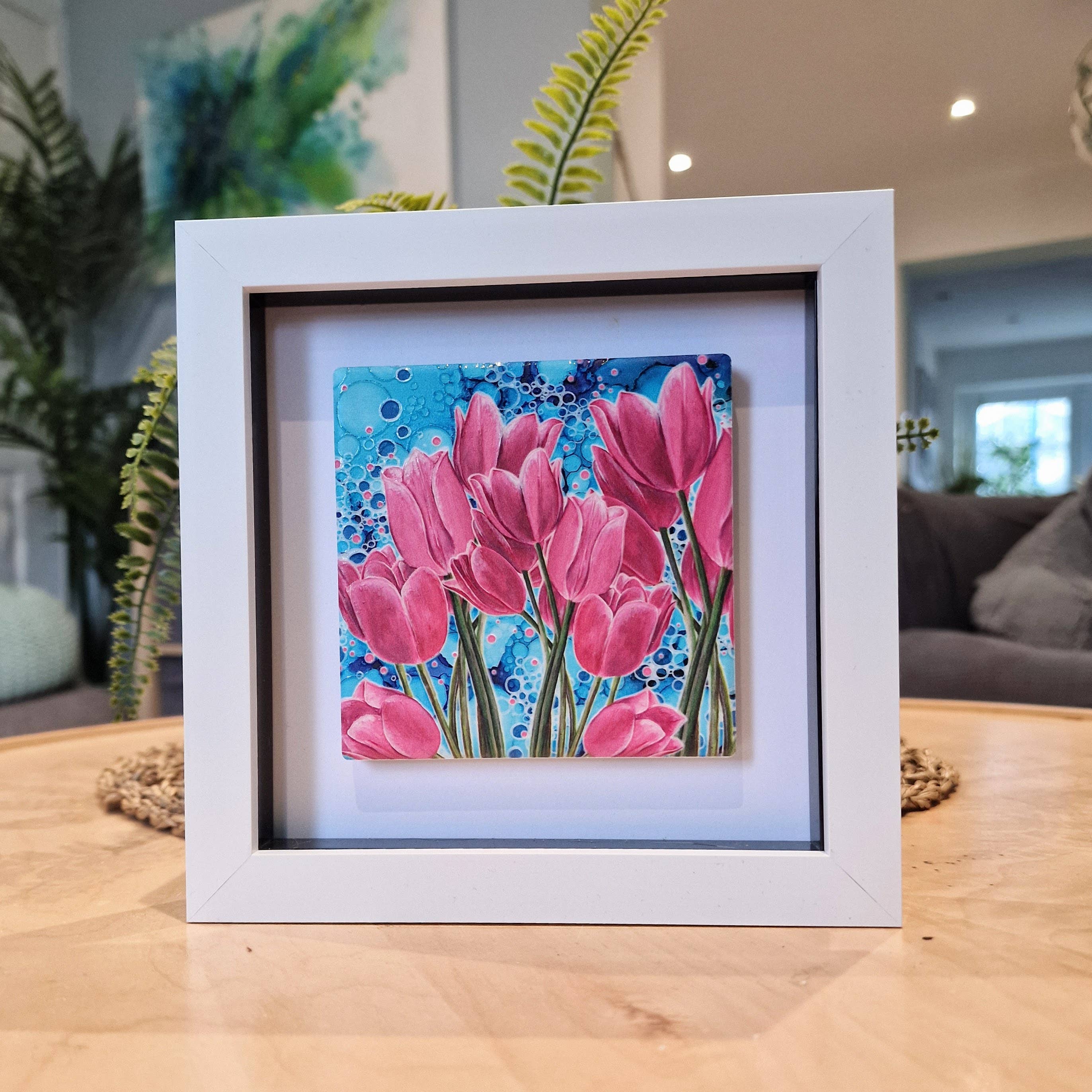 By Jo Crafts – wholesale Art print – 65-SP Tulips (Blue) Small Picture15