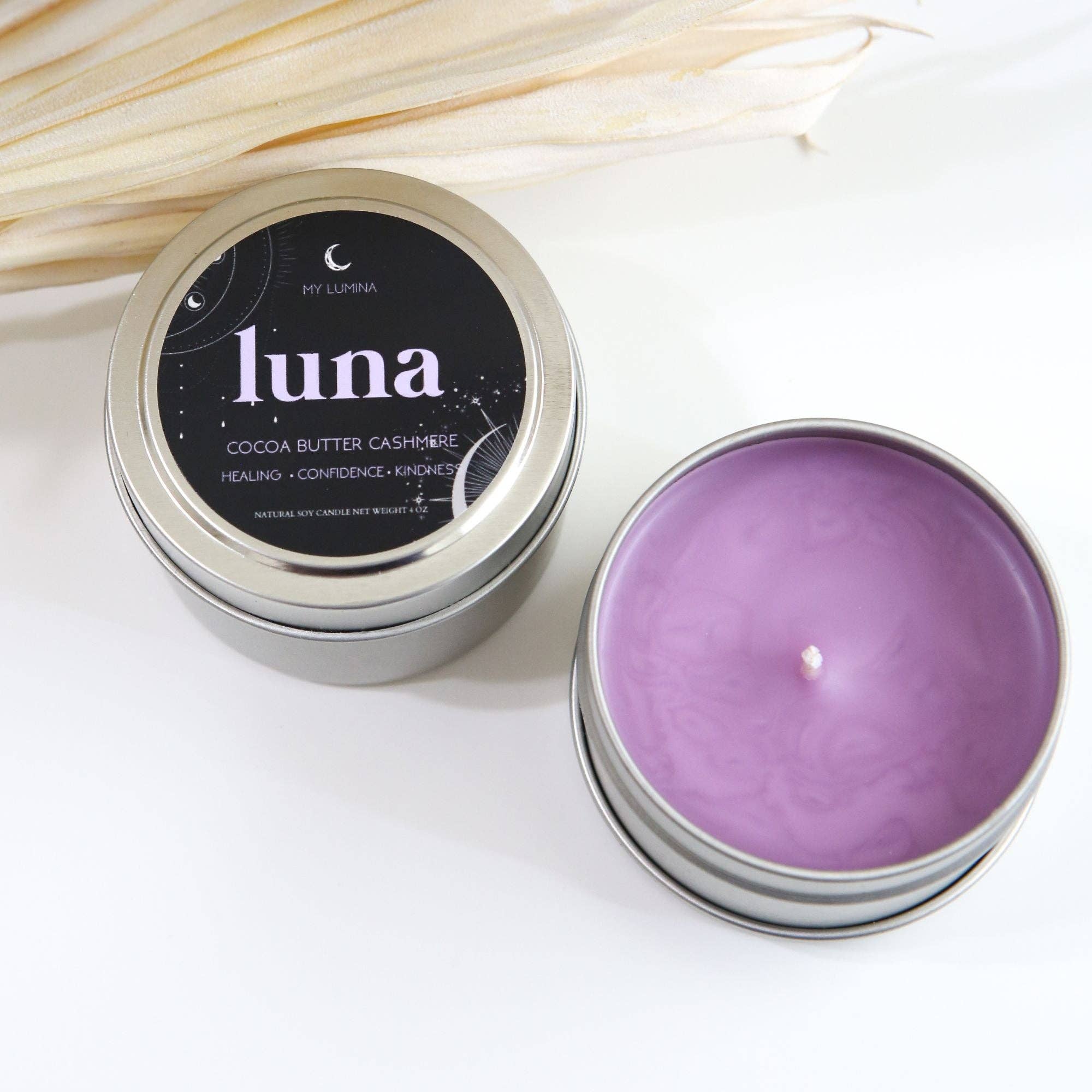 My Lumina - Wholesale Travel Candles - Luna 4 oz Mini Candle1
