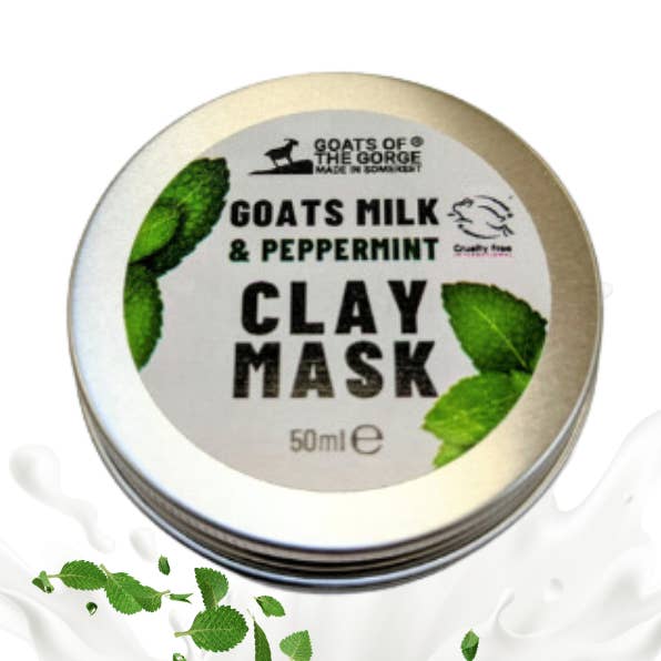 Masque à l'argile au lait de chèvre 50 ml pour la vente par Goats Of the Gorge Skin Cosmetics