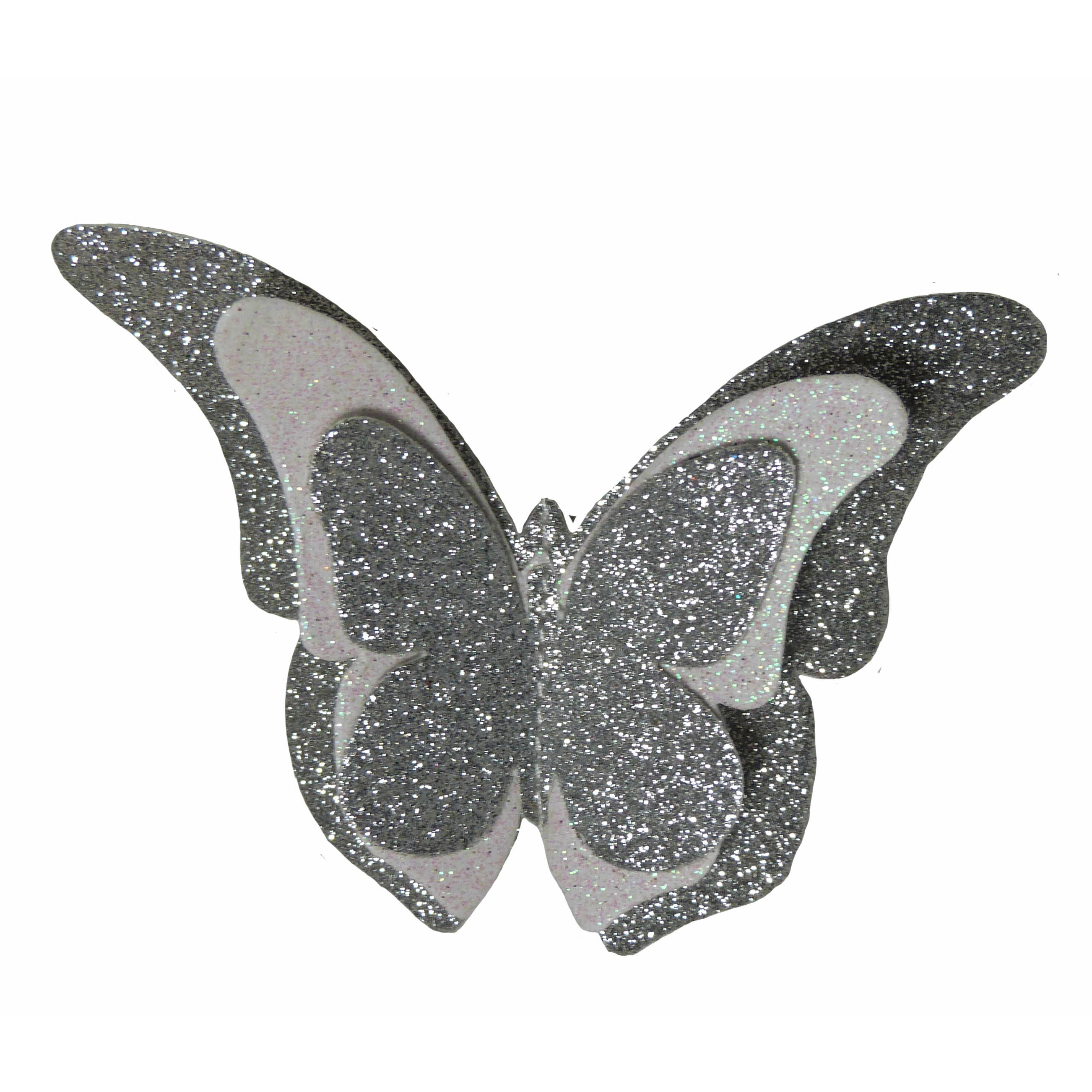 Epigram - Vente Fanion/guirlande - Guirlande de papillons bleus et pailleté 3D en papier4