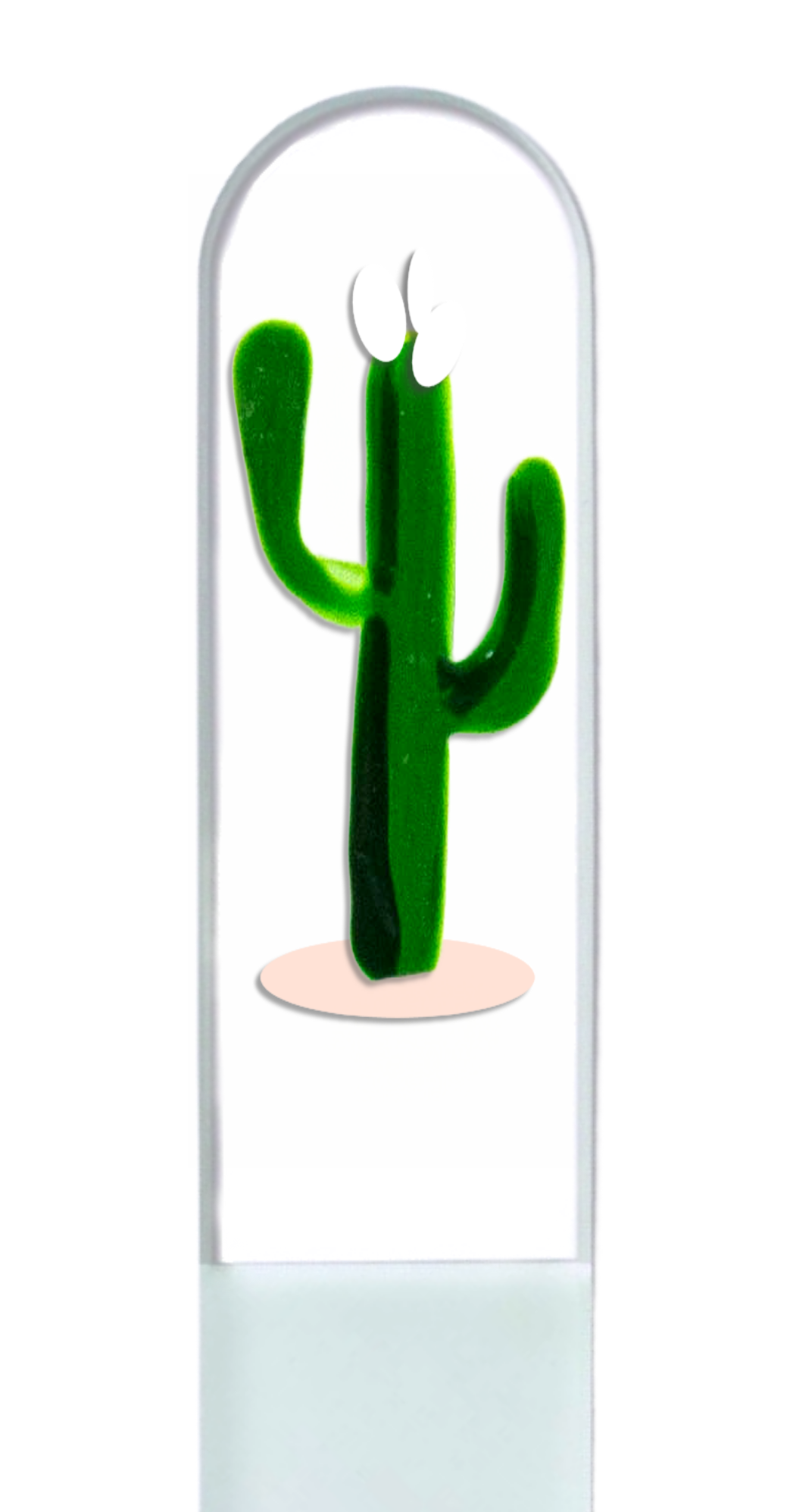 Classy Nail Files – Großhandel Nagelfeile – Kaktus Wüste Südwesten handbemalte tschechische Kristallnagelfeile0