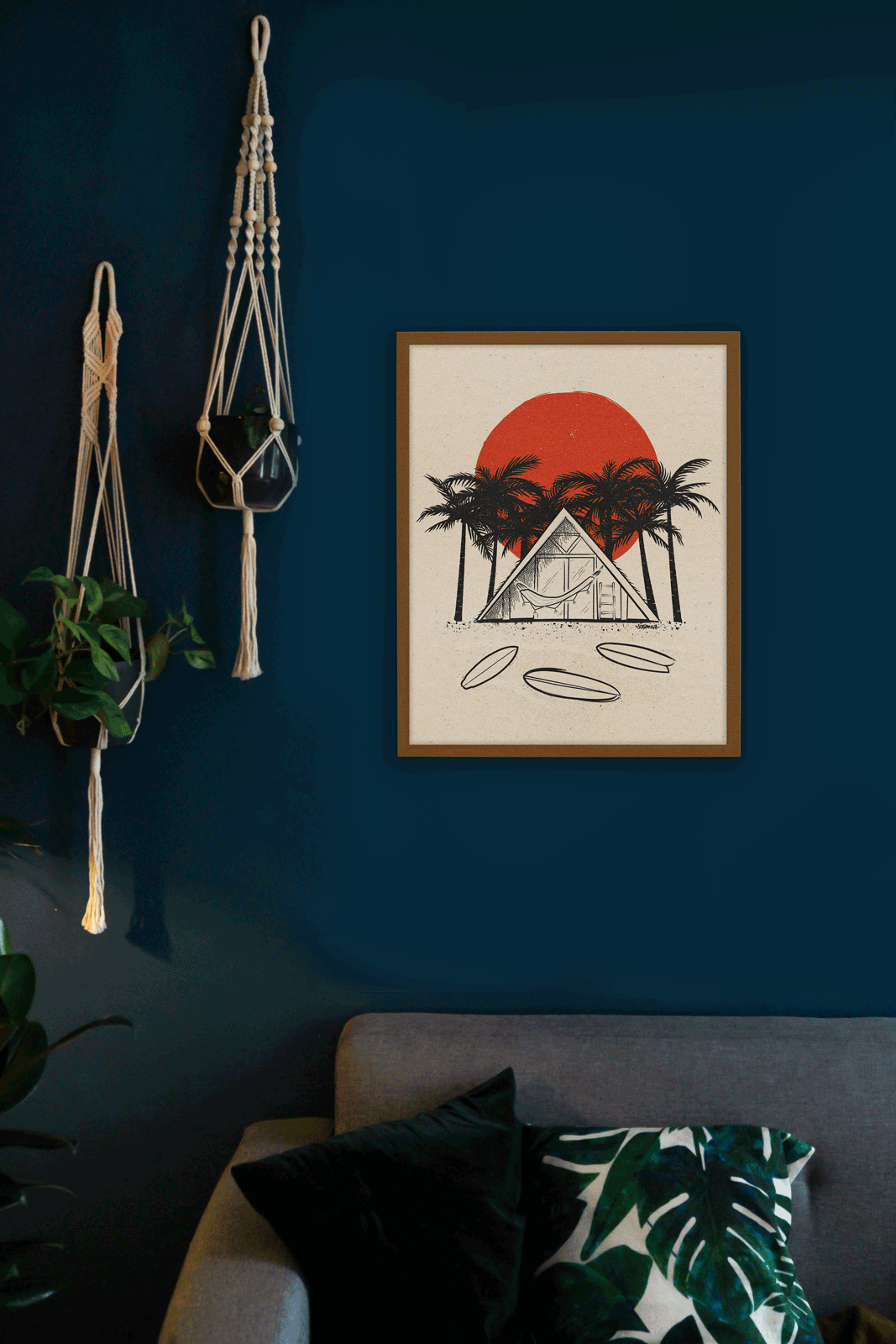 Sunday Arvo Surf Club – Impressão artística por atacado – Balerfornia1