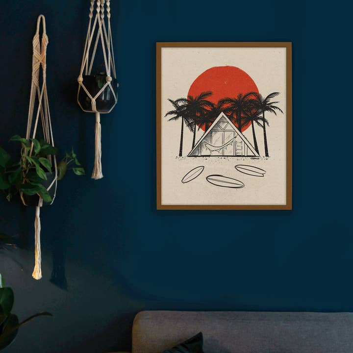 Sunday Arvo Surf Club - Vente Affiche d'art - Balerfornie1