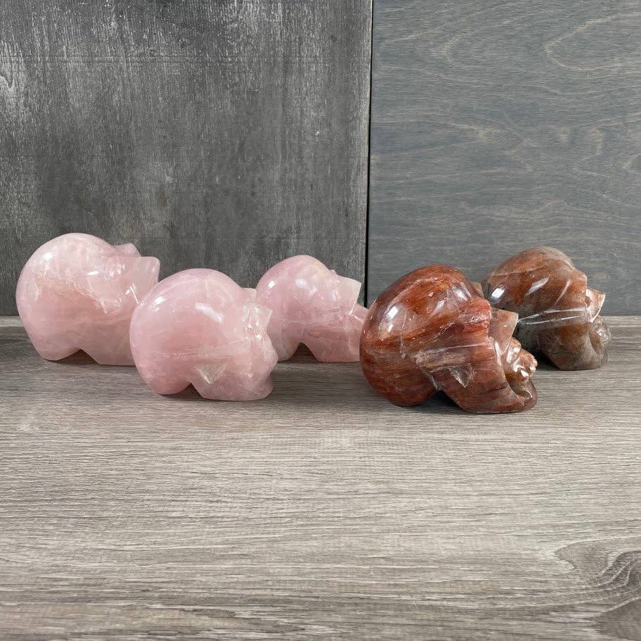Keystone Crystals - Wholesale Spiritual Stone/Crystal - Assorted Crystal Skulls – Bulk Lot for Gift Shops74