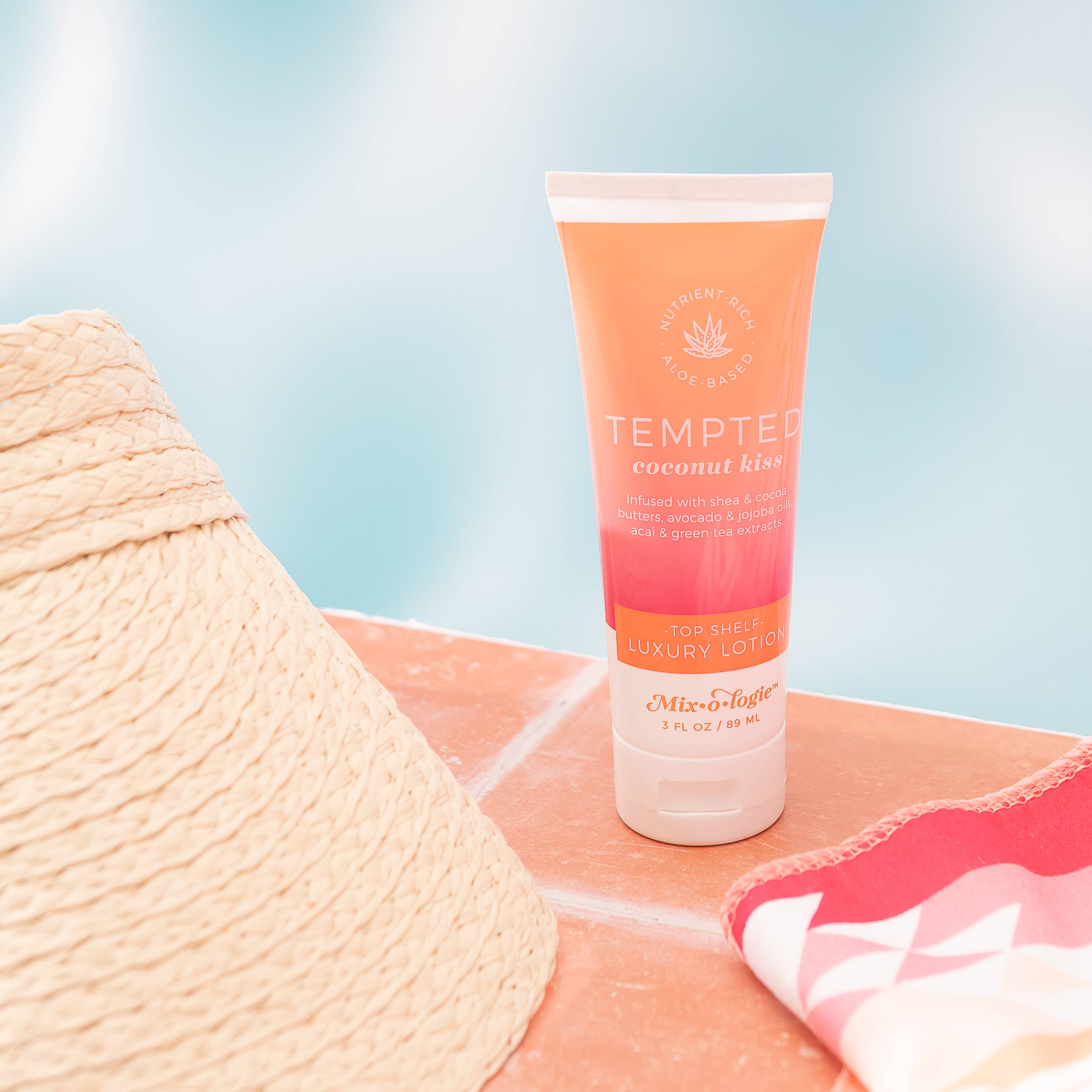 Mixologie - Wholesale Hand & Body Lotion - Tempted (coconut kiss) Top Shelf Luxury Lotion (3 Fl. Oz)2