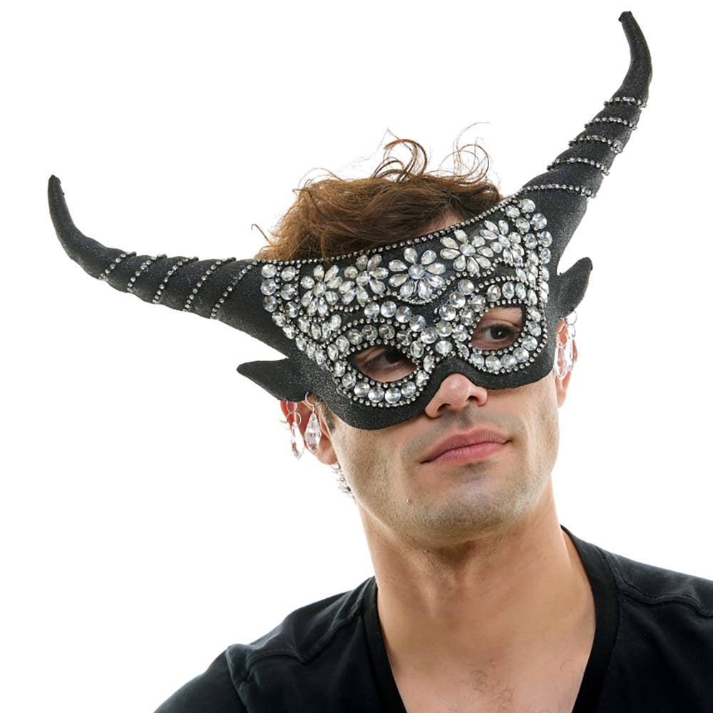 Maschere Carnevale Veneziane Maschera Diavolo Veneziano Rosso E Nero Per Halloween E Feste In Maschera - Unisex Adulto Mask Of Change - Foto 4
