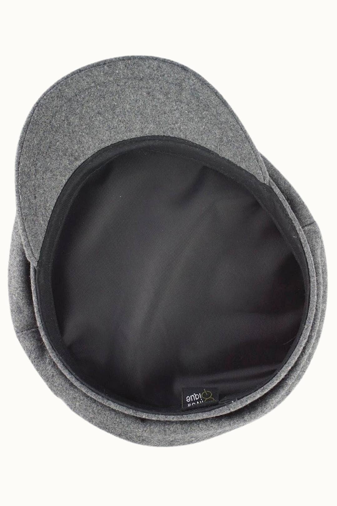 Olive & Pique - Vente Casquette gavroche – unisexe - Chapeau de marin grec en feutre de laine avec garniture en ruban4