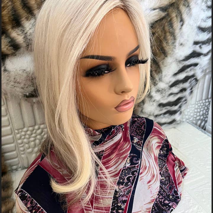 Hair Pieces Human Hair Topper for wholesale by Apex Nails and Hair