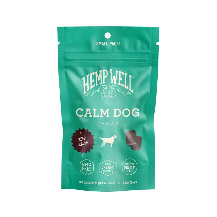 Hemp Well - Wholesale Pet Supplement - Dog - Hemp Well Calm Dog Soft Chews10