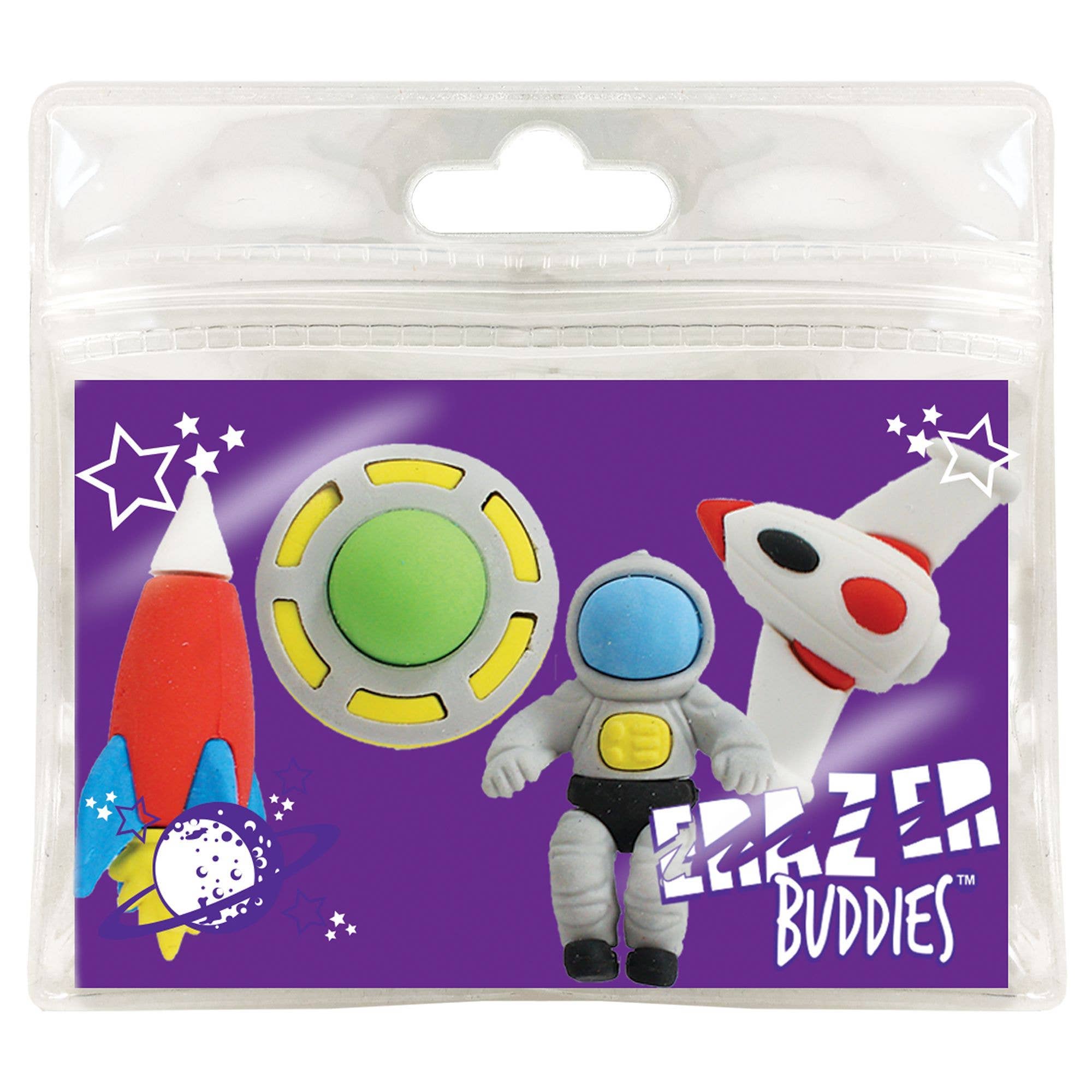 Deluxebase – wholesale Eraser – Erazer Buddies - Space Rubber Set0