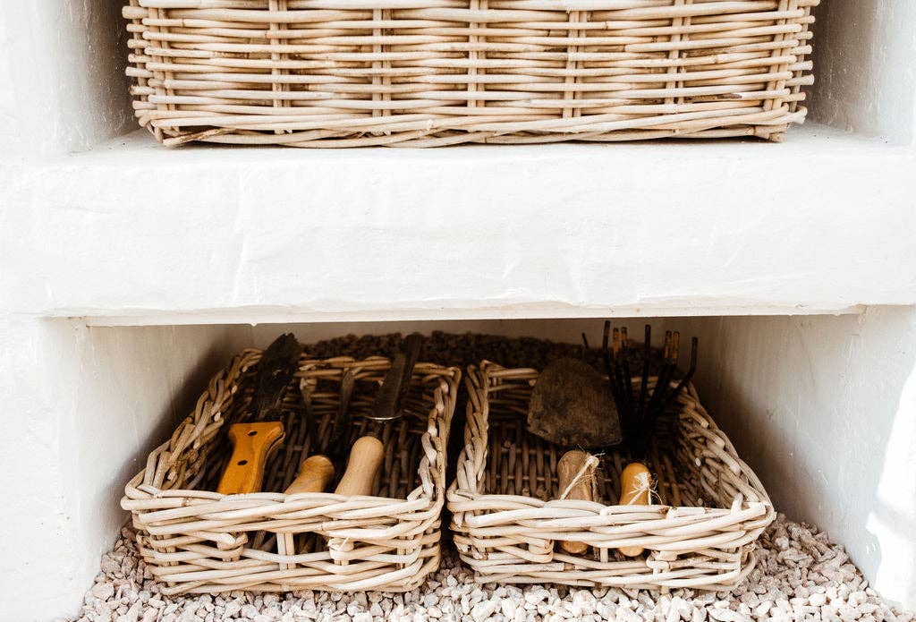 Basketly - Wholesale Decorative Tray - Rattan Rectangle Basket Tray8