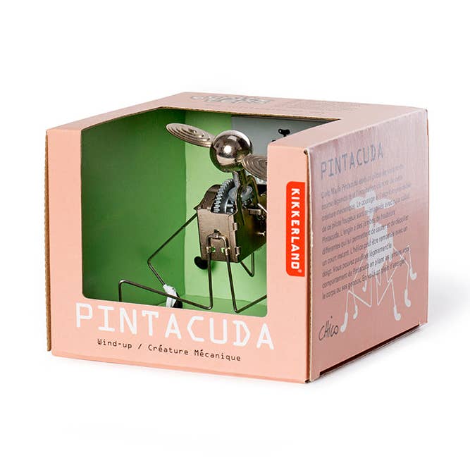 Kikkerland Design Inc - Wholesale Wind-Up Toy - Kids - Pintacuda Wind Up0