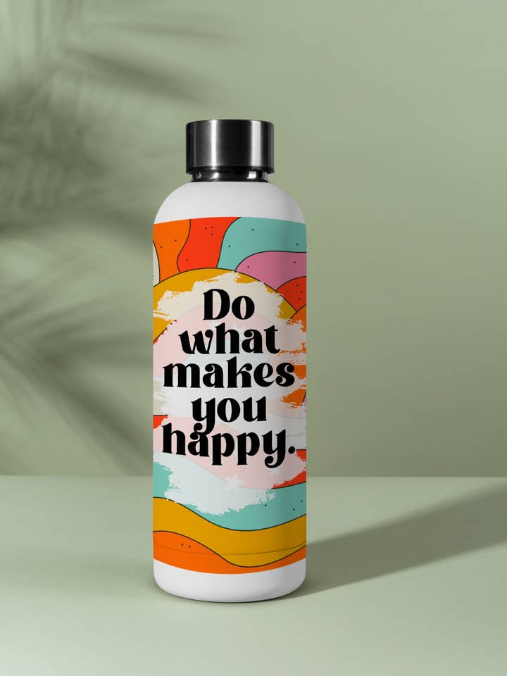 Happy Hippie Thermos for wholesale by Spring of Water